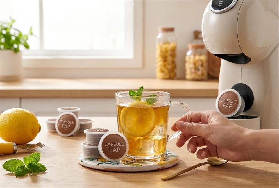 TE' IN CAPSULA COMPATBILE FAP CONF. DA 18 PZ.
