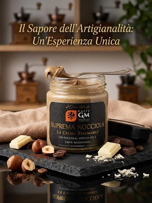 VENDITA CREMA SPALMABILE CAFFE'-CIOCOLATO-NOCCIOLA 200GR